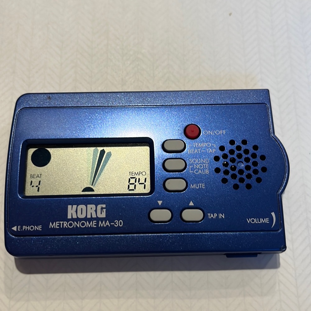 KORG Metronome MA-30. THis metronome is in excellent condition.